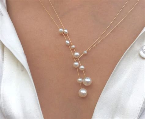 pinterest pearl necklace|handmade pearl necklace designs.